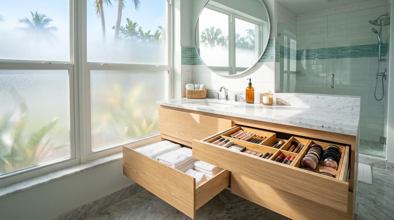 Best Bathroom Vanity Drawer Layouts for Fort Myers Homes | Cabinet ...