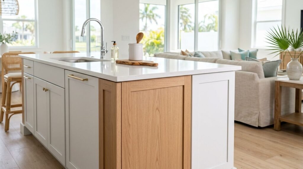 Best Decorative End Panel Options for Fort Myers Kitchen Cabinets