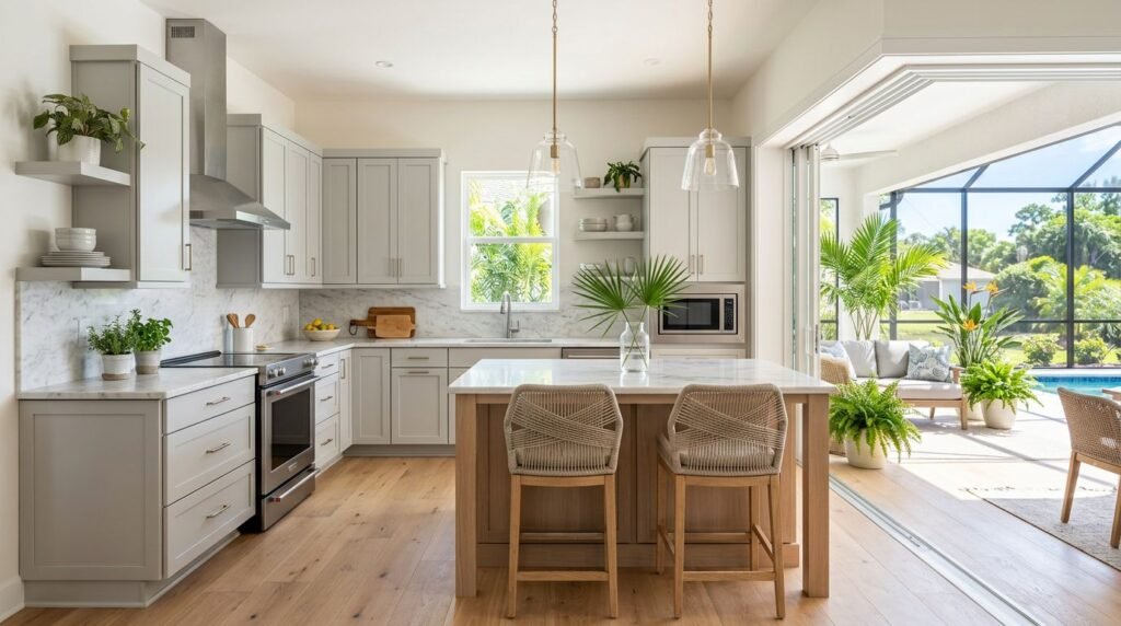 Best L-Shaped Kitchen Cabinet Ideas for Fort Myers Homes