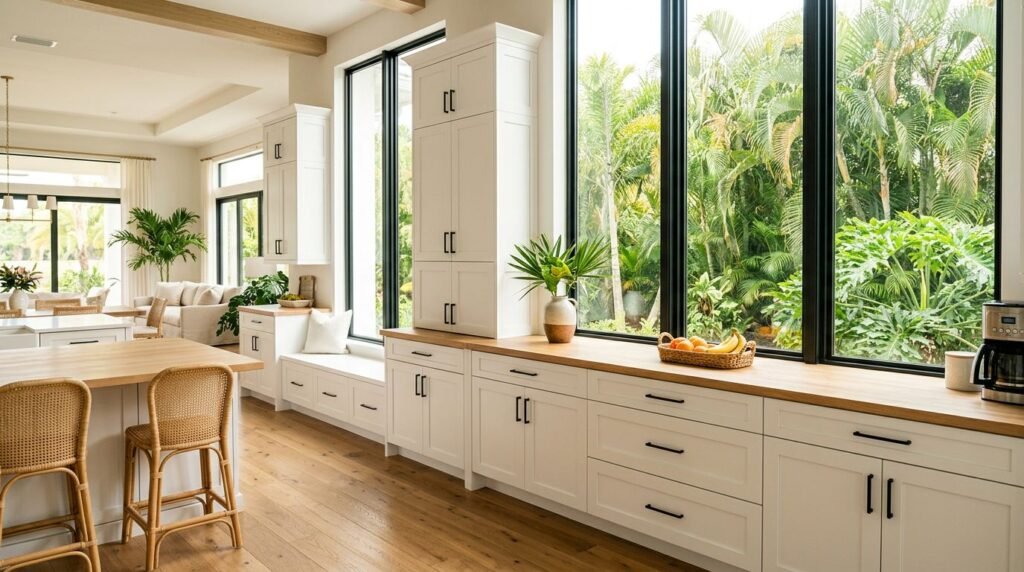 How to Plan Cabinets Around Fort Myers Kitchen Windows