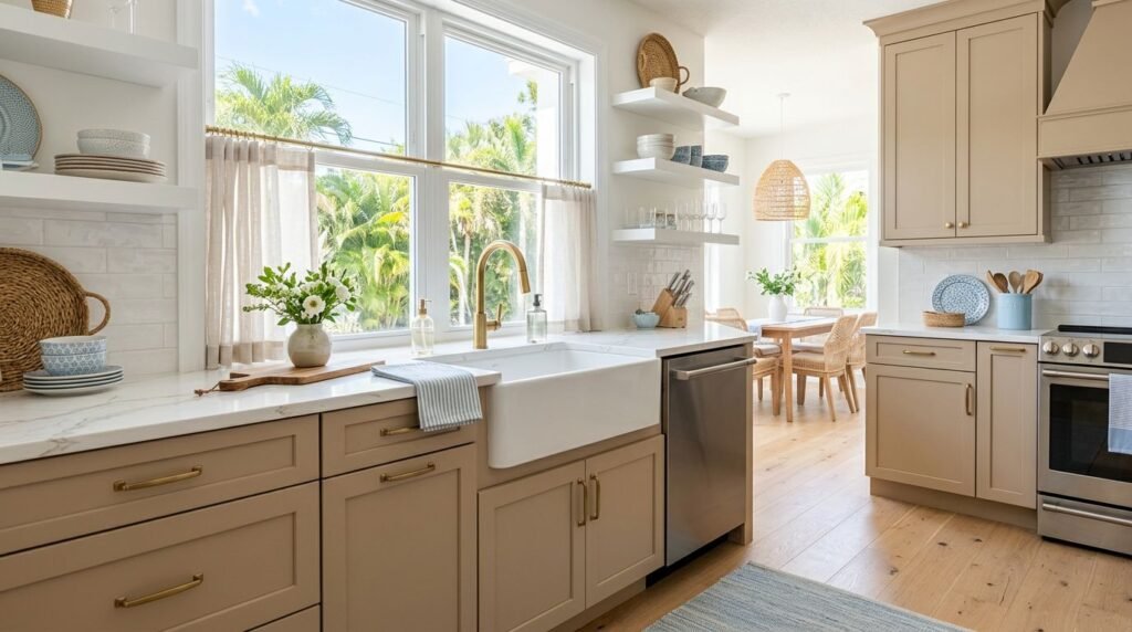 Apron-Front Sink Cabinet Ideas for Fort Myers Kitchens