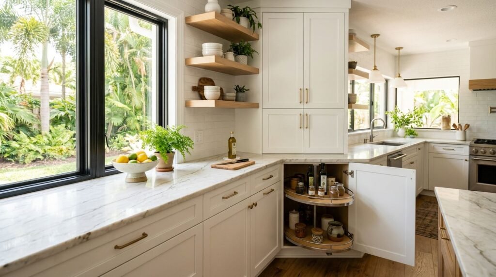 Best Blind Corner Cabinet Ideas for Fort Myers Kitchens