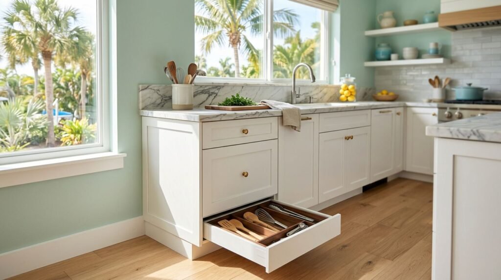 Best Toe-Kick Drawer Ideas for Fort Myers Kitchens