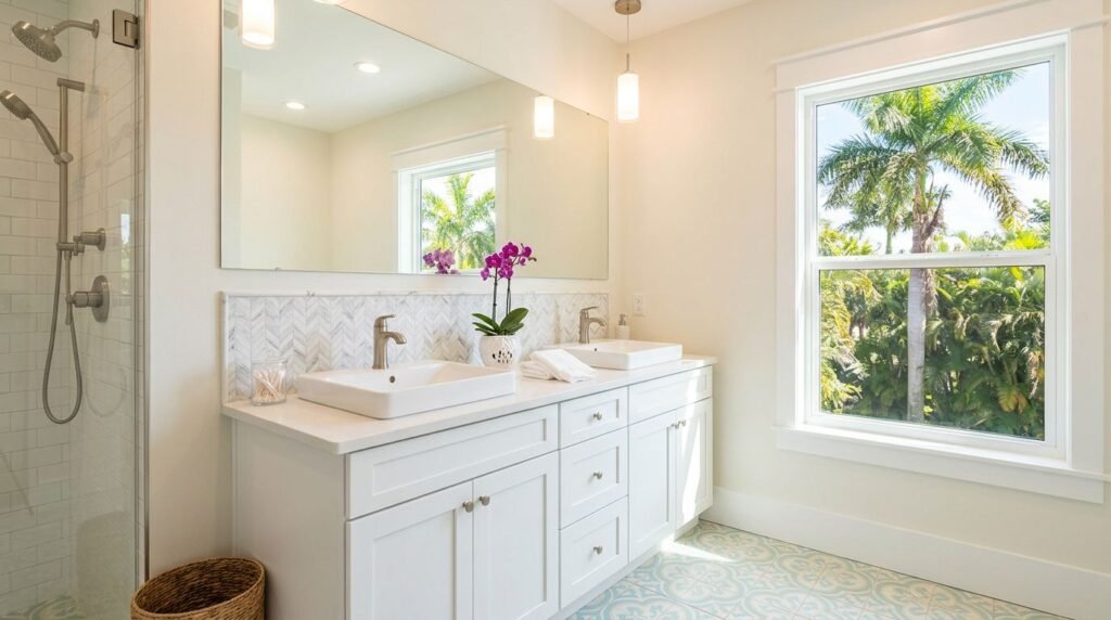 How to Choose Bathroom Vanity Heights for Fort Myers Remodels