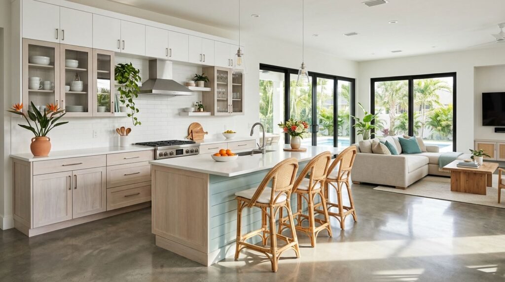 Kitchen Cabinet Ideas for Fort Myers Open-Concept Homes