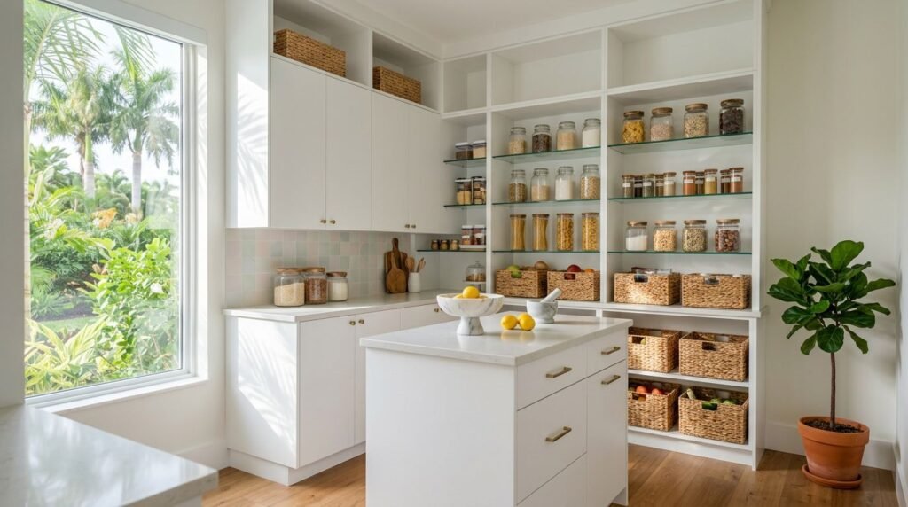 Walk-In Pantry Cabinet Ideas for Fort Myers Homes