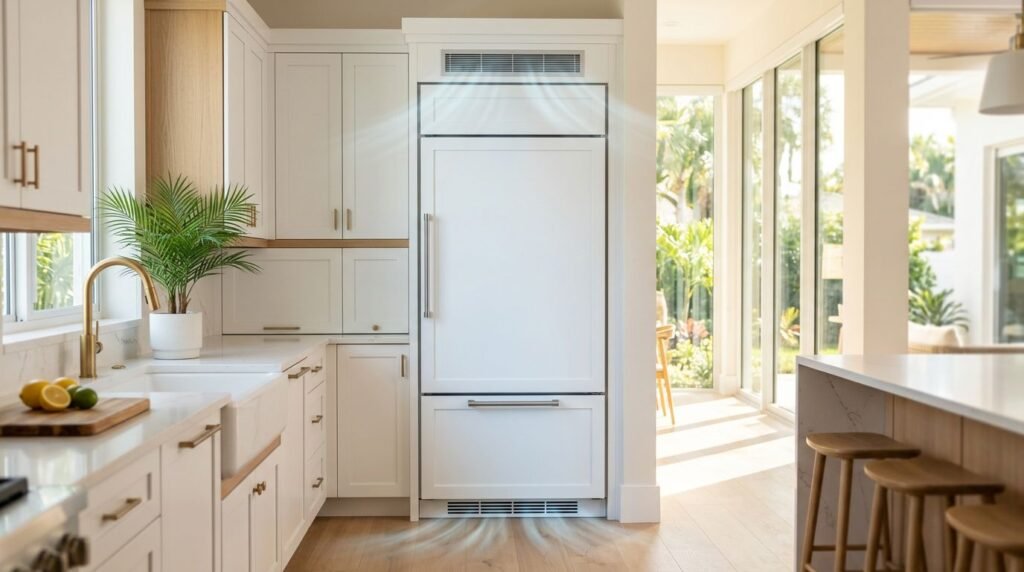Built-In Refrigerator Ventilation for Fort Myers Kitchens