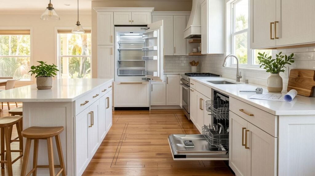 Kitchen Cabinet Door Swing Clearances for Fort Myers Remodels