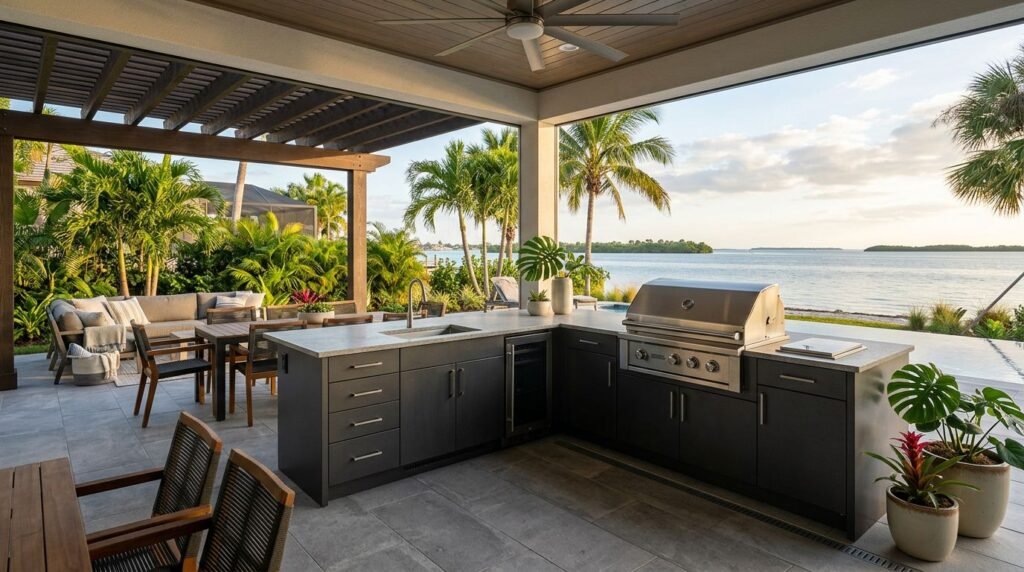 Outdoor Kitchen Cabinets for Southwest Florida Weather