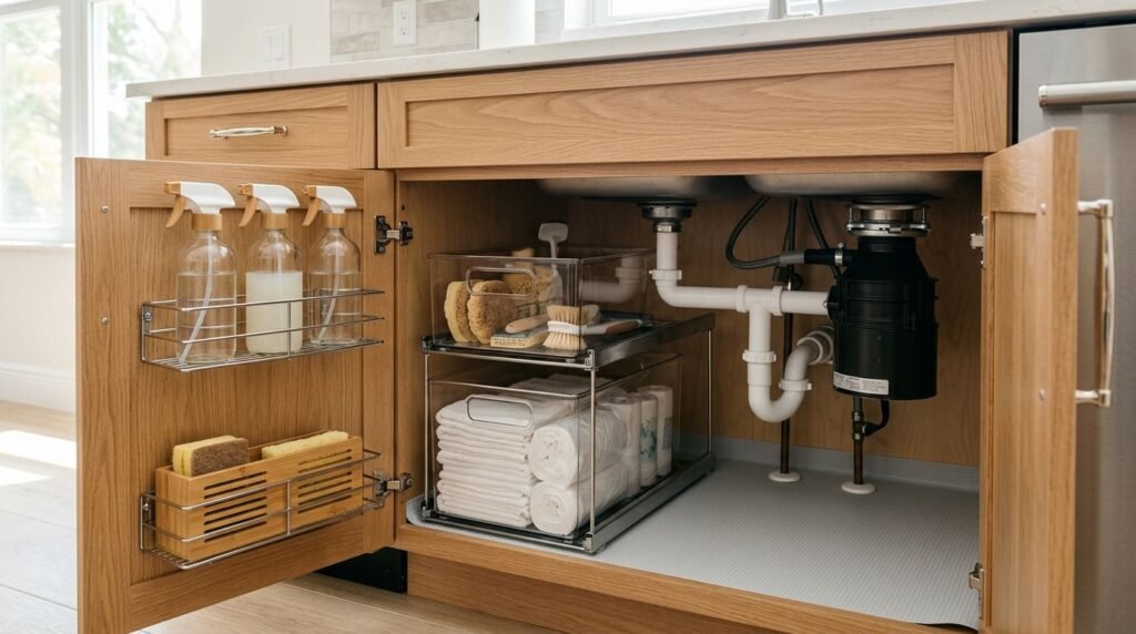 Under-Sink Cabinet Organization for Fort Myers Kitchens
