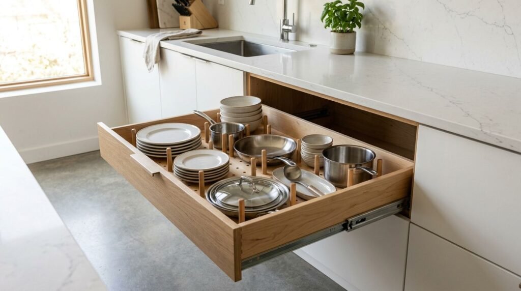 pegboard drawer systems