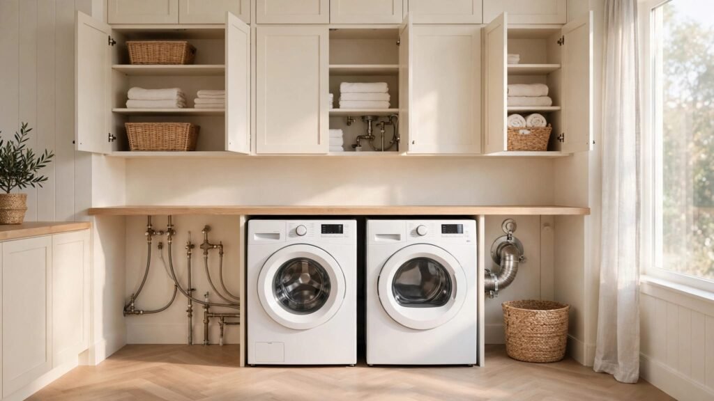 washer dryer clearances